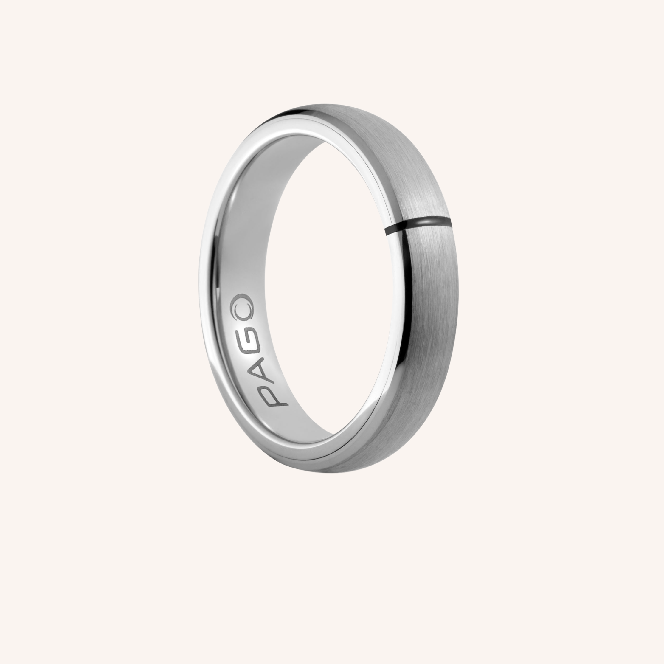 Slim Silver Rough PAGO