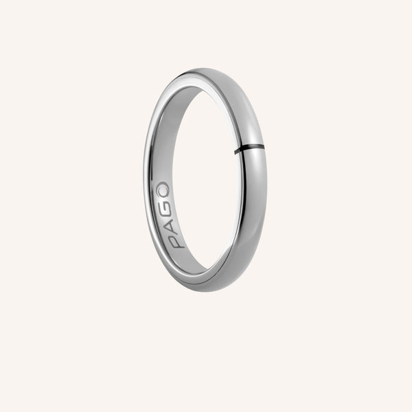 Ultra Slim Silver Shiny PAGO