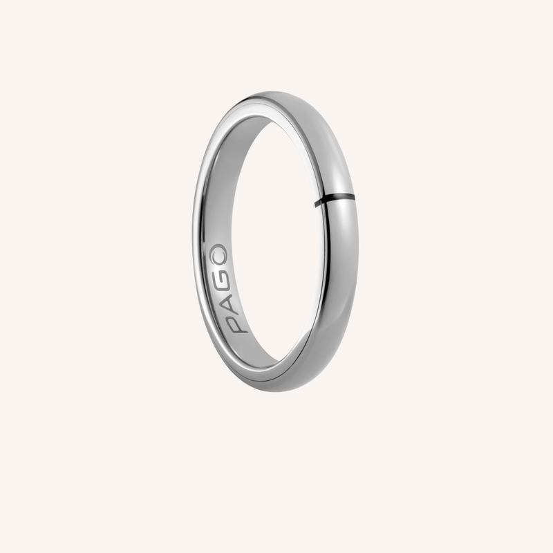 Ultra Slim Silver Shiny PAGO