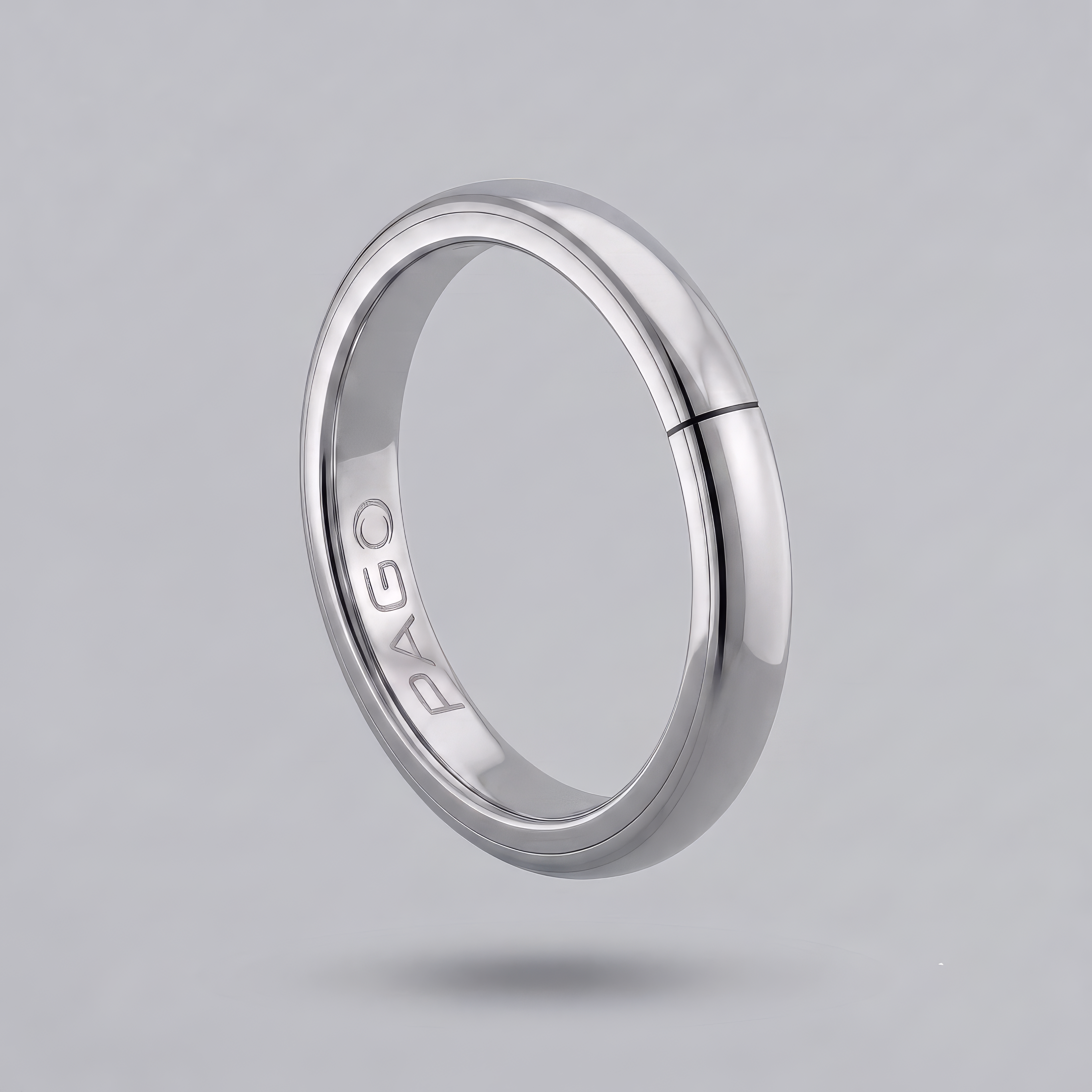 PAGO Ultra Slim Plata Brillante